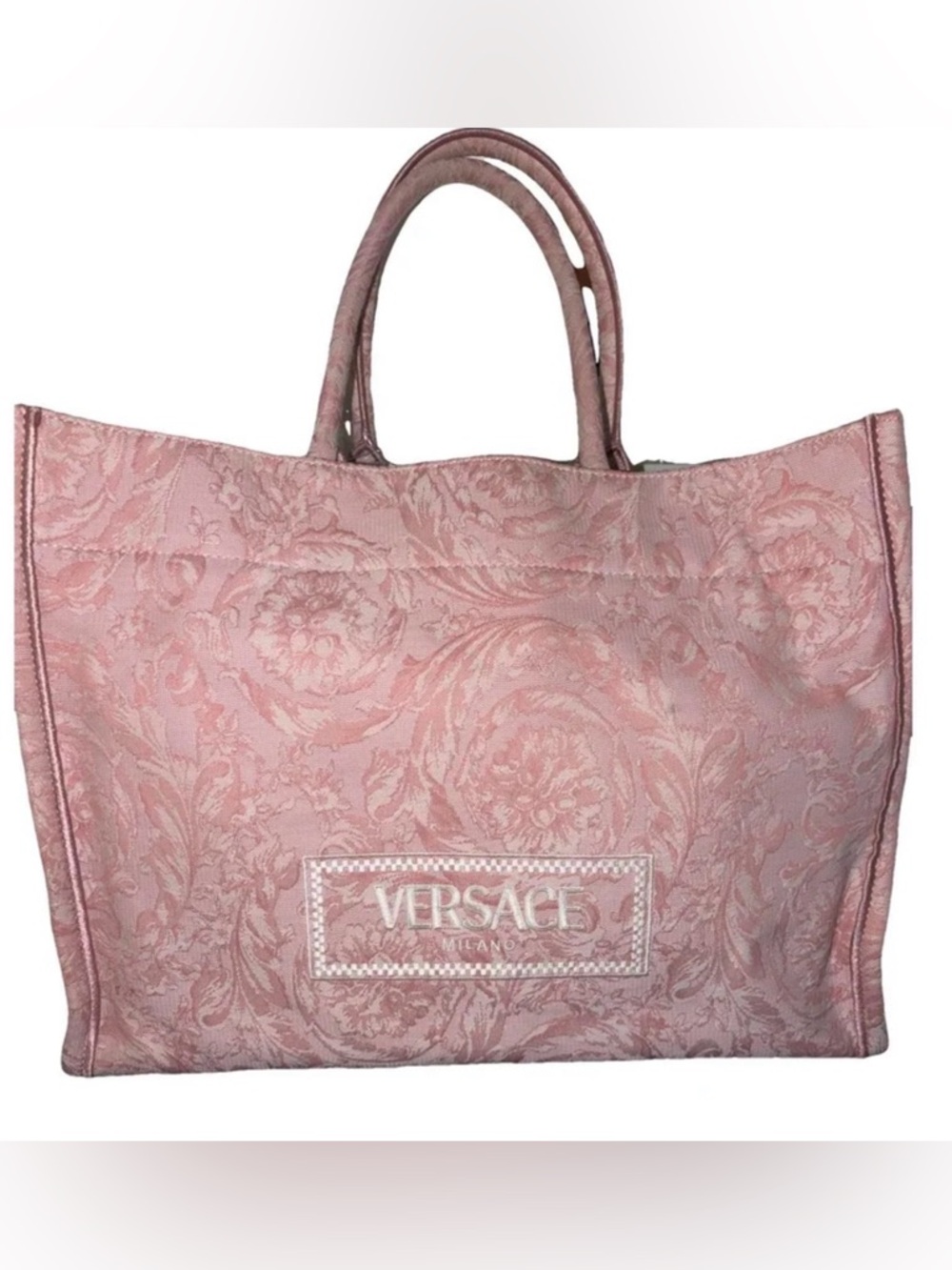 Versace Pink Floral Tote (12 H x 15 W) - Available until May 8